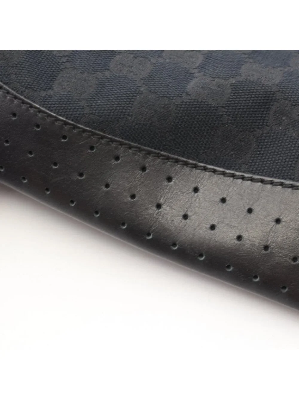 Gucci Shoulder Bag GG Canvas Black